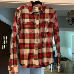 Abercrombie & Fitch Button up plaid shirt
